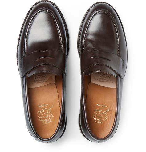 brown penny loafers for men.